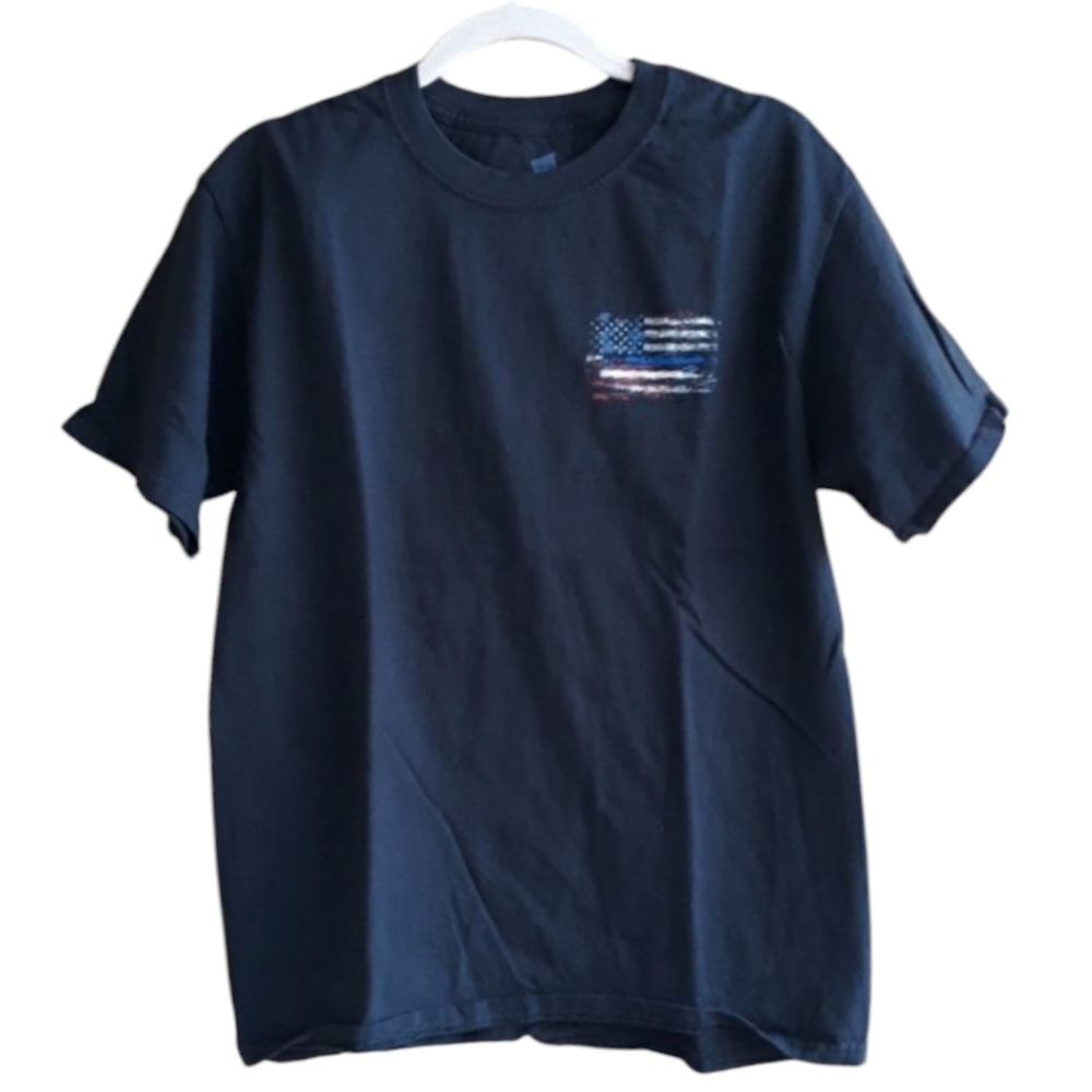 🛒3 For $10 🛍 Hanes Navy Blue Short Sleeve Tee